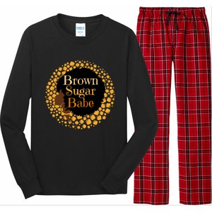 Brown Sugar Babe Proud Black African Pride Melanin Gift Long Sleeve Pajama Set