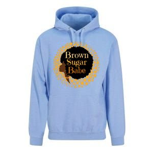 Brown Sugar Babe Proud Black African Pride Melanin Gift Unisex Surf Hoodie