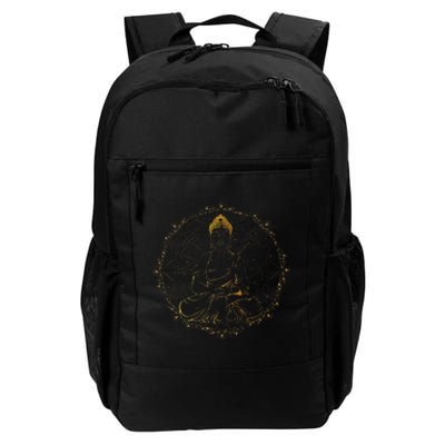 Buddha Statue Buddhist Buddhism Zen Yoga Meditation Guatama Daily Commute Backpack