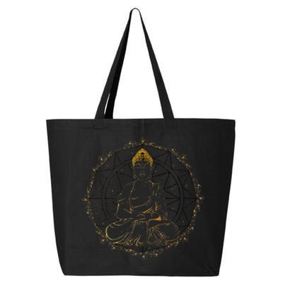 Buddha Statue Buddhist Buddhism Zen Yoga Meditation Guatama 25L Jumbo Tote