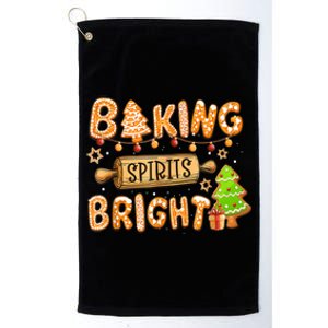 Baking Spirit Bright Donut Christmas Tree Xmas Cookie Gift Platinum Collection Golf Towel