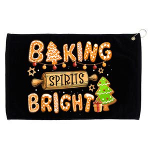 Baking Spirit Bright Donut Christmas Tree Xmas Cookie Gift Grommeted Golf Towel