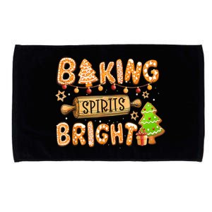 Baking Spirit Bright Donut Christmas Tree Xmas Cookie Gift Microfiber Hand Towel