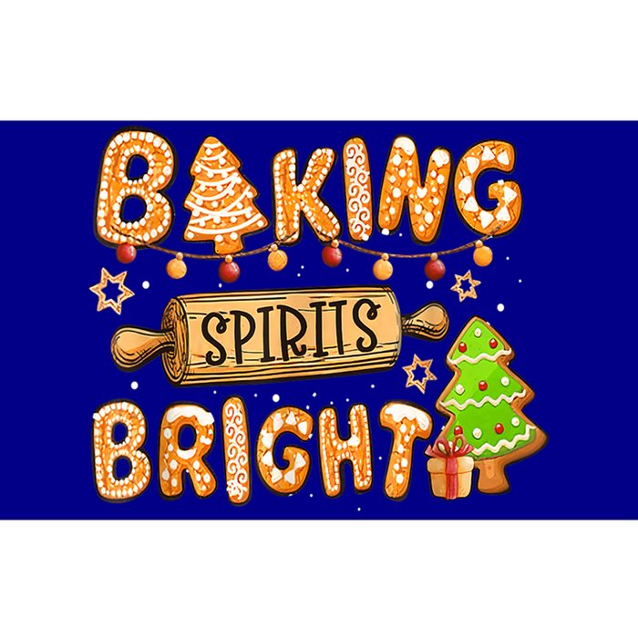 Baking Spirit Bright Donut Christmas Tree Xmas Cookie Gift Bumper Sticker