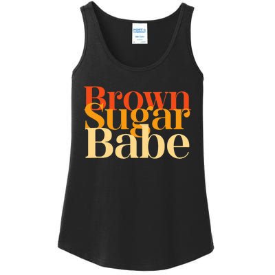 Brown Sugar Babe Proud Black History Women Pride Juneteenth Ladies Essential Tank