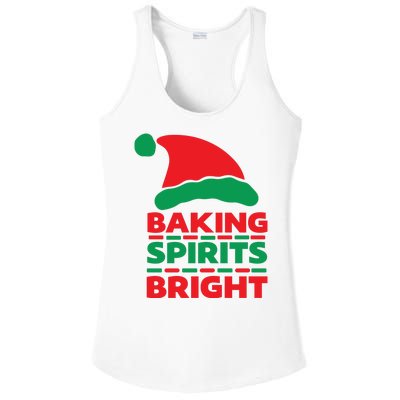 Baking Spirits Bright Ladies PosiCharge Competitor Racerback Tank