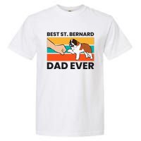 Best Saint Bernard Dad Ever Funny St. Bernard Garment-Dyed Heavyweight T-Shirt