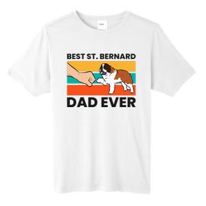 Best Saint Bernard Dad Ever Funny St. Bernard Tall Fusion ChromaSoft Performance T-Shirt