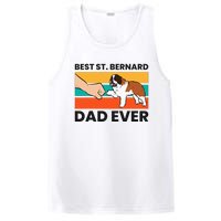 Best Saint Bernard Dad Ever Funny St. Bernard PosiCharge Competitor Tank