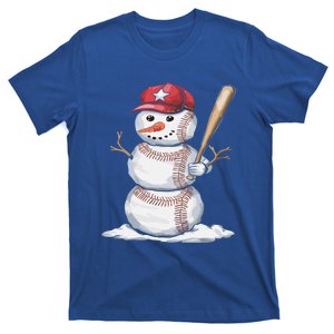 Baseball Snow Balls Snow Christmas Xmas Gift T-Shirt