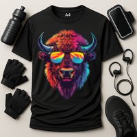 Bison Sunglasses Cooling Performance Crew T-Shirt