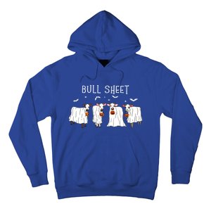 Bull Sheet Boo Ghost Cow Halloween Funny Bull Sheet Cows Funny Gift Hoodie