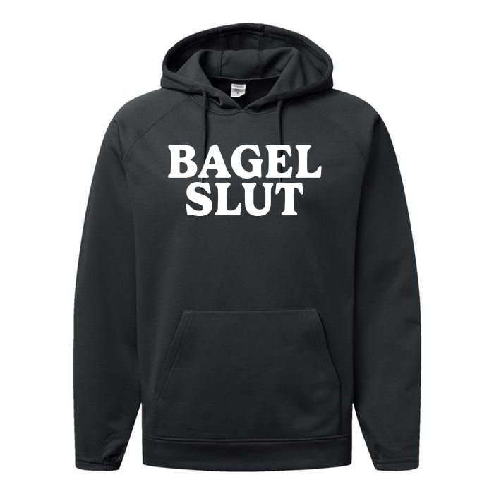 Bagel Slut Performance Fleece Hoodie