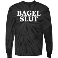 Bagel Slut Tie-Dye Long Sleeve Shirt