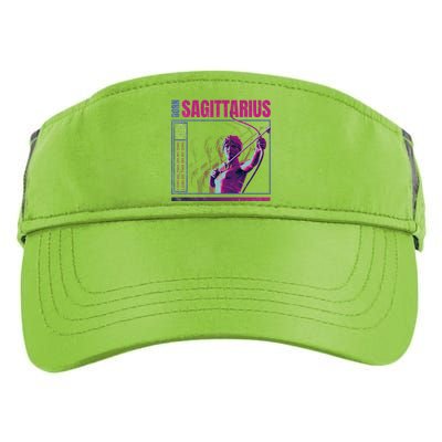 Born Sagittarius Adult Drive Performance Visor