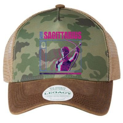 Born Sagittarius Legacy Tie Dye Trucker Hat