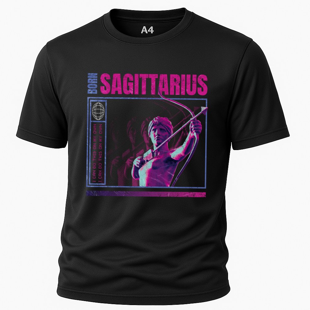 Born Sagittarius Performance Shirt
