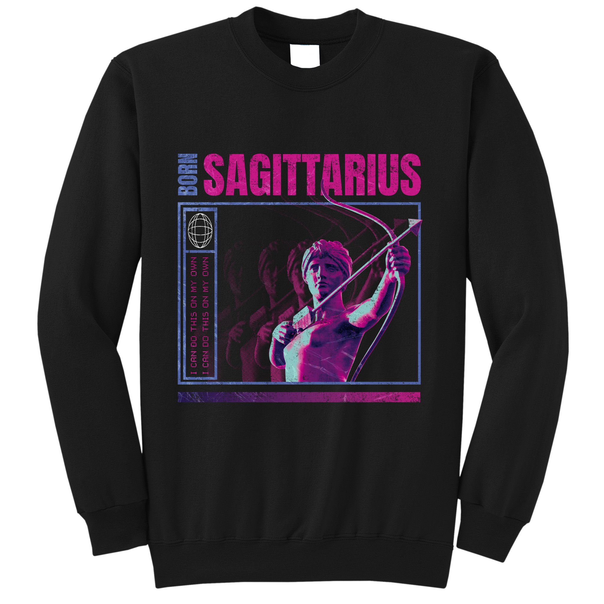 Born Sagittarius Sweatshirt