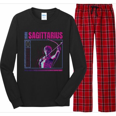 Born Sagittarius Long Sleeve Pajama Set