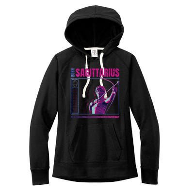 Born Sagittarius Women's Fleece Hoodie