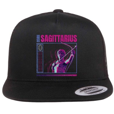 Born Sagittarius Flatbill Hat