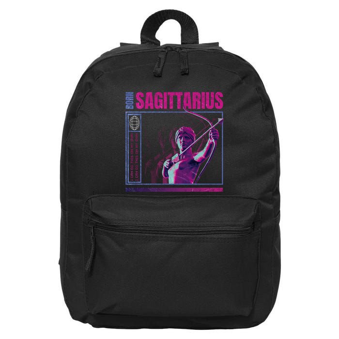 Born Sagittarius 16 in Basic Backpack
