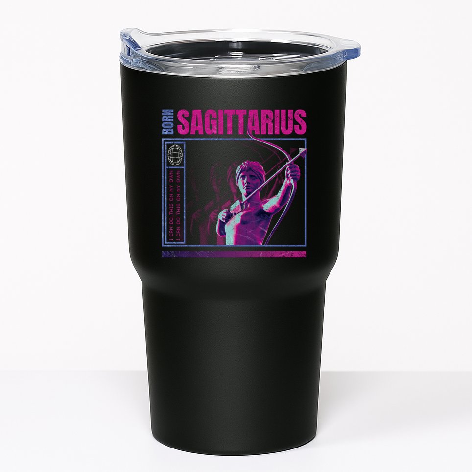 Born Sagittarius Tumbler