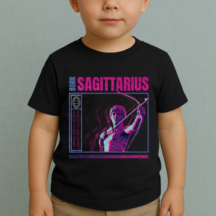 Born Sagittarius Toddler T-Shirt