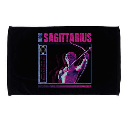 Born Sagittarius Microfiber Hand Towel