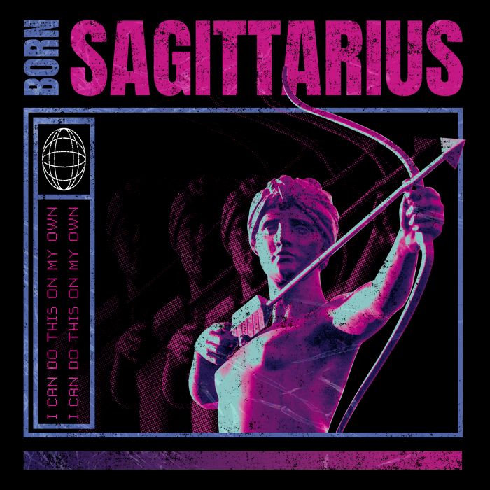Born Sagittarius Women's Crop Top Tee