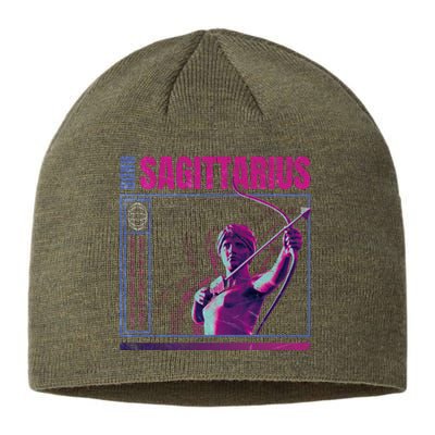 Born Sagittarius Sustainable Beanie