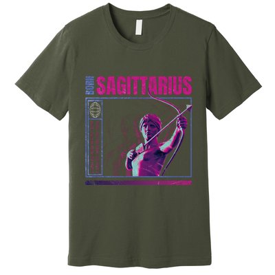 Born Sagittarius Premium T-Shirt