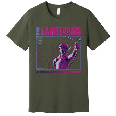 Born Sagittarius Premium T-Shirt