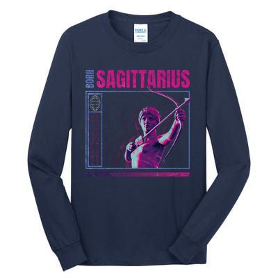 Born Sagittarius Tall Long Sleeve T-Shirt