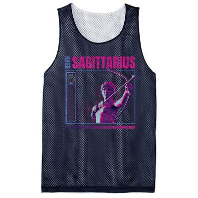 Born Sagittarius Mesh Reversible Basketball Jersey Tank