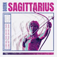 Born Sagittarius Garment-Dyed Sweatshirt
