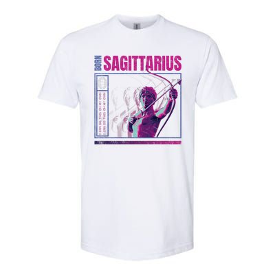 Born Sagittarius Softstyle® CVC T-Shirt