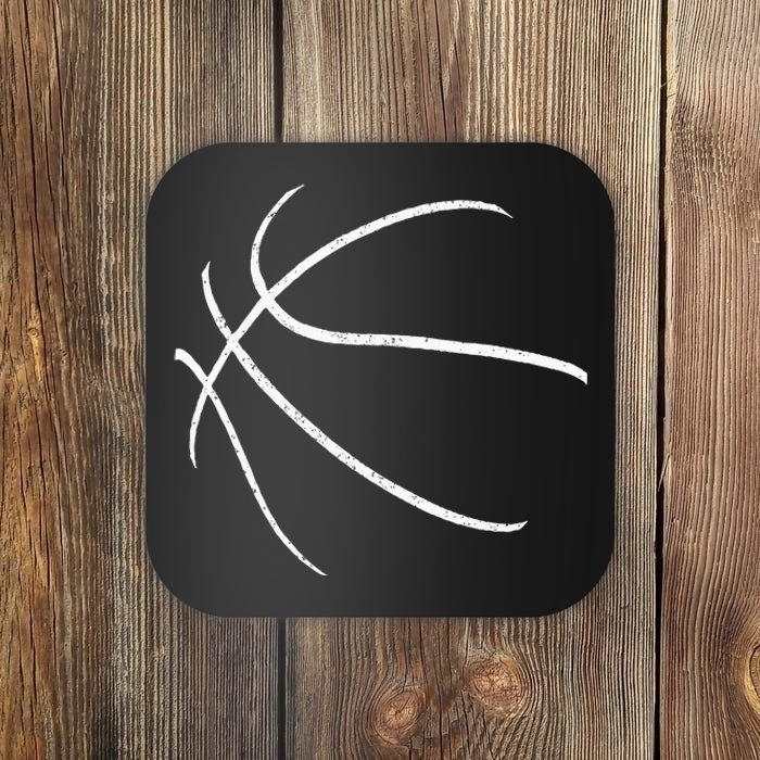 Basketball Silhouette Bball Player Coach Sports Baller Gift Coaster