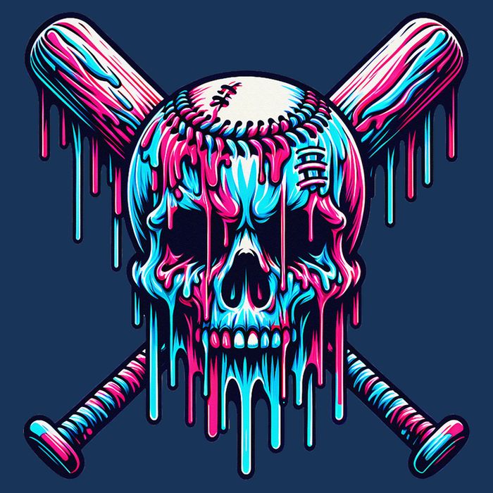 Baseball Skull  Baseball  Baseball Ice Cream  Gift Infant Baby Jersey Bodysuit