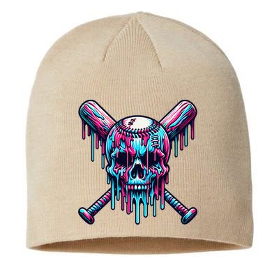 Baseball Skull  Baseball  Baseball Ice Cream  Gift Sustainable Beanie