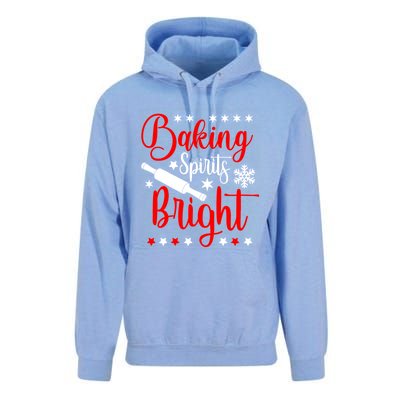 Baking Spirits Brighfunny Gift For Funny Baker Christmas Gift Unisex Surf Hoodie