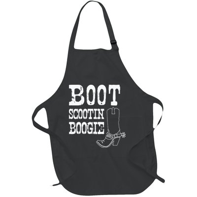 Boot Scoot Boogie Full-Length Apron With Pockets