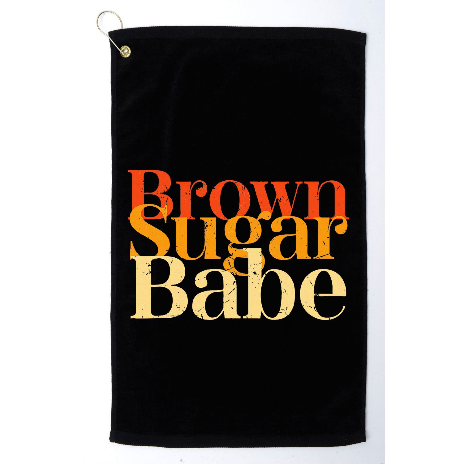 Brown Sugar Babe Golf Towel