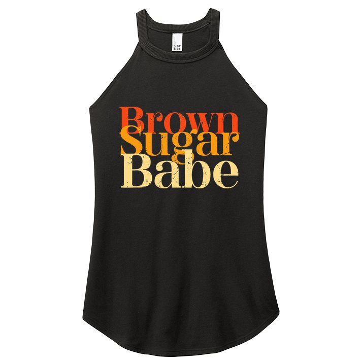 Brown Sugar Babe Women's Perfect Tri Rocker Tank