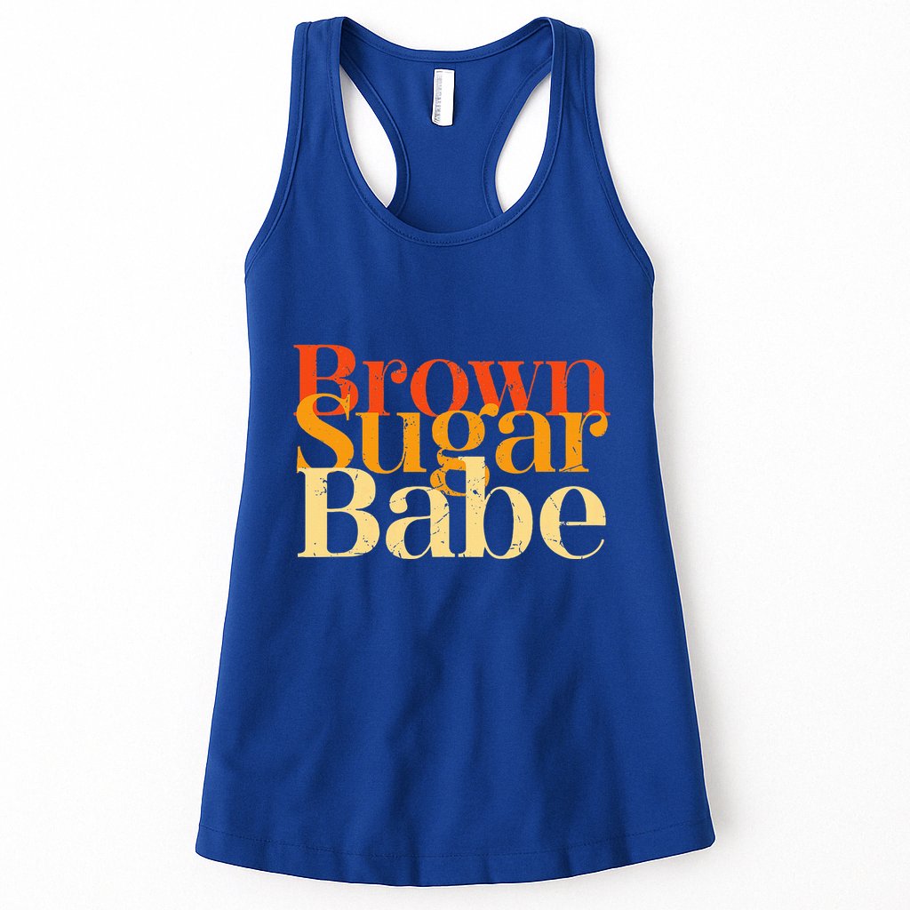 Brown Sugar Babe Womens Tank Top