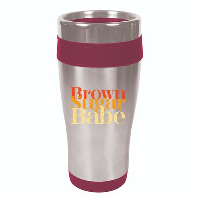 Brown Sugar Babe 16oz Travel Tumbler