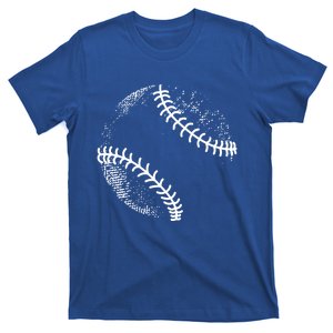 Baseball Silhouette Baseball Ball Cool Gift T-Shirt