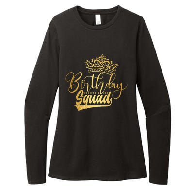 Birthday Squad Birthday Party Funny Gift Womens CVC Long Sleeve Shirt