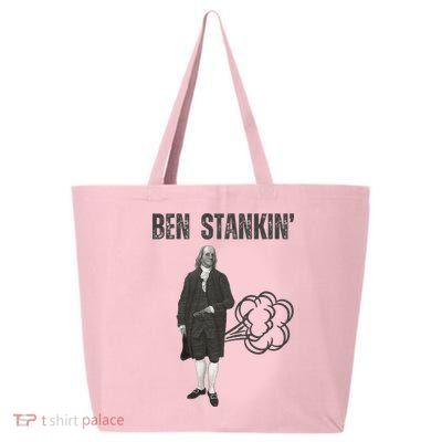 Ben Stankin’ Benjamin Franklin Farting Funny Guy Silly Man 25L Jumbo Tote