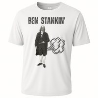 Ben Stankin’ Benjamin Franklin Farting Funny Guy Silly Man Performance Shirt